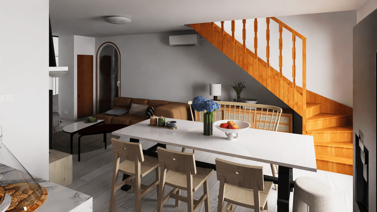 Un duplex familial en vente